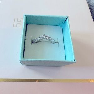 NWT Beautiful Crystal Princess Ring🩵